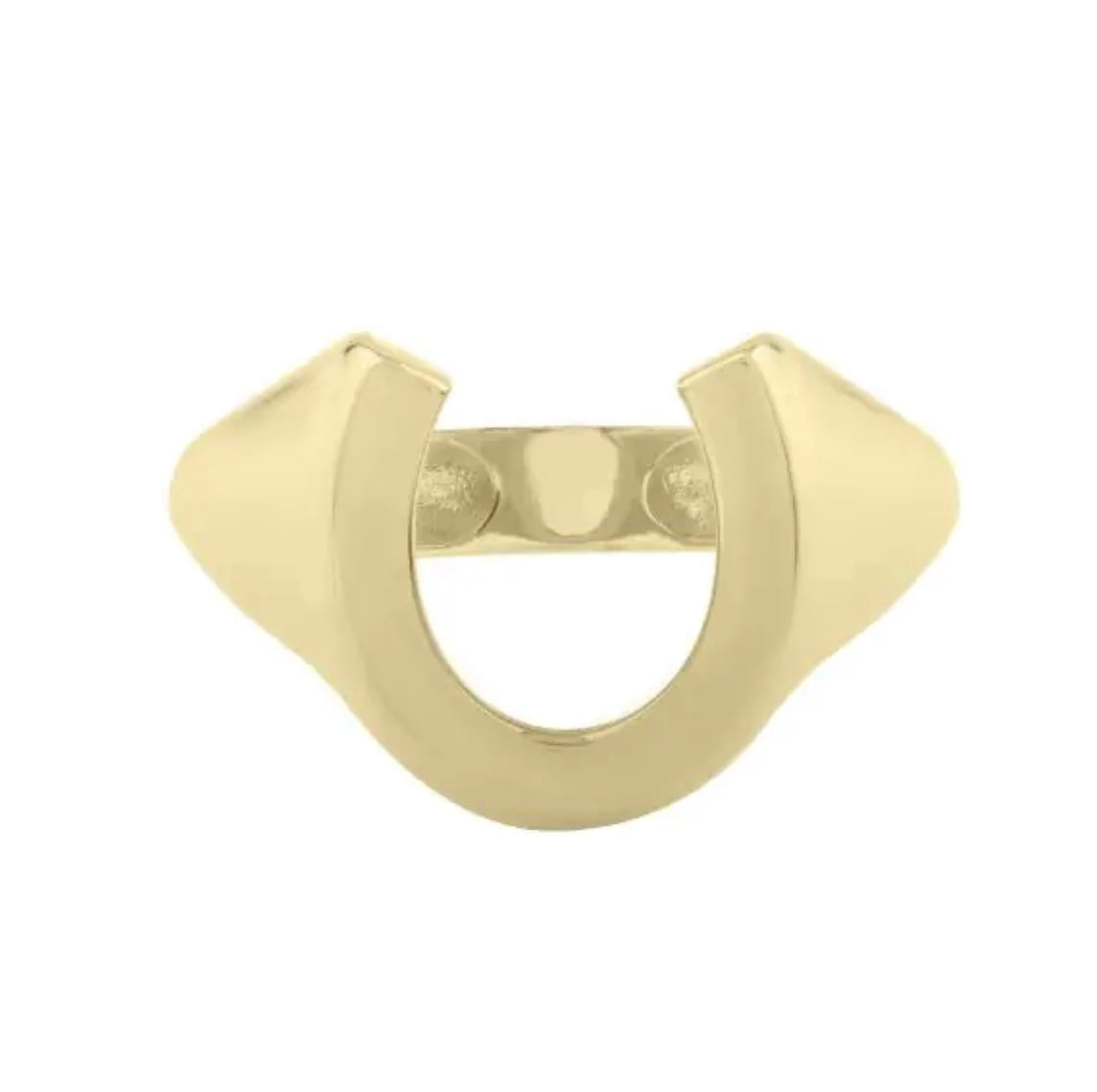 14k Horseshoe Ring