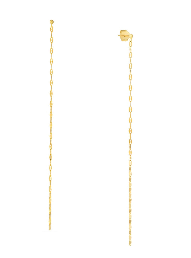 Hammered Forzentina Shoulder Duster Earrings