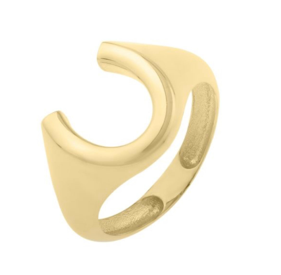 14k Horseshoe Ring