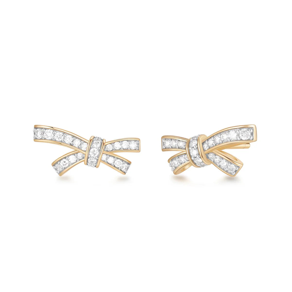 Lab Grown Diamond Bow Studs