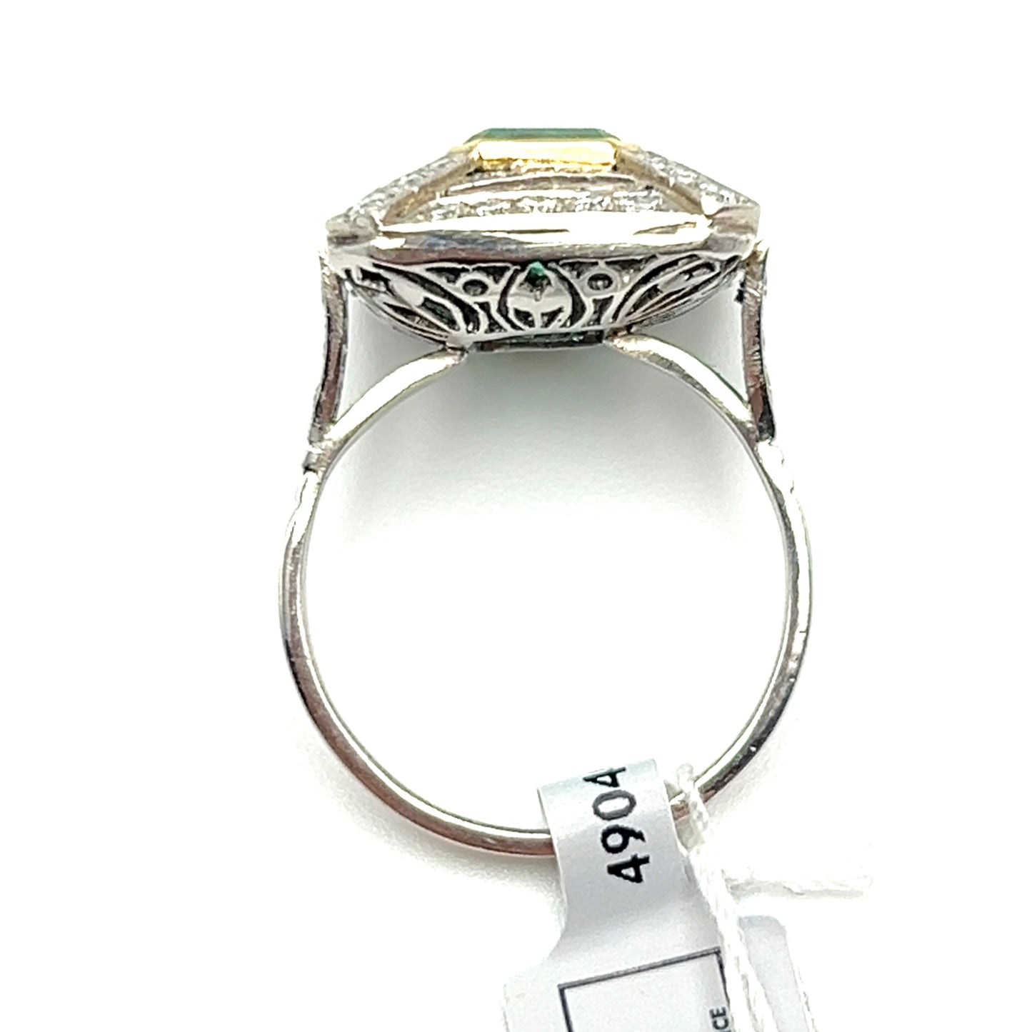 Colombian Emerald and Diamond Ring
