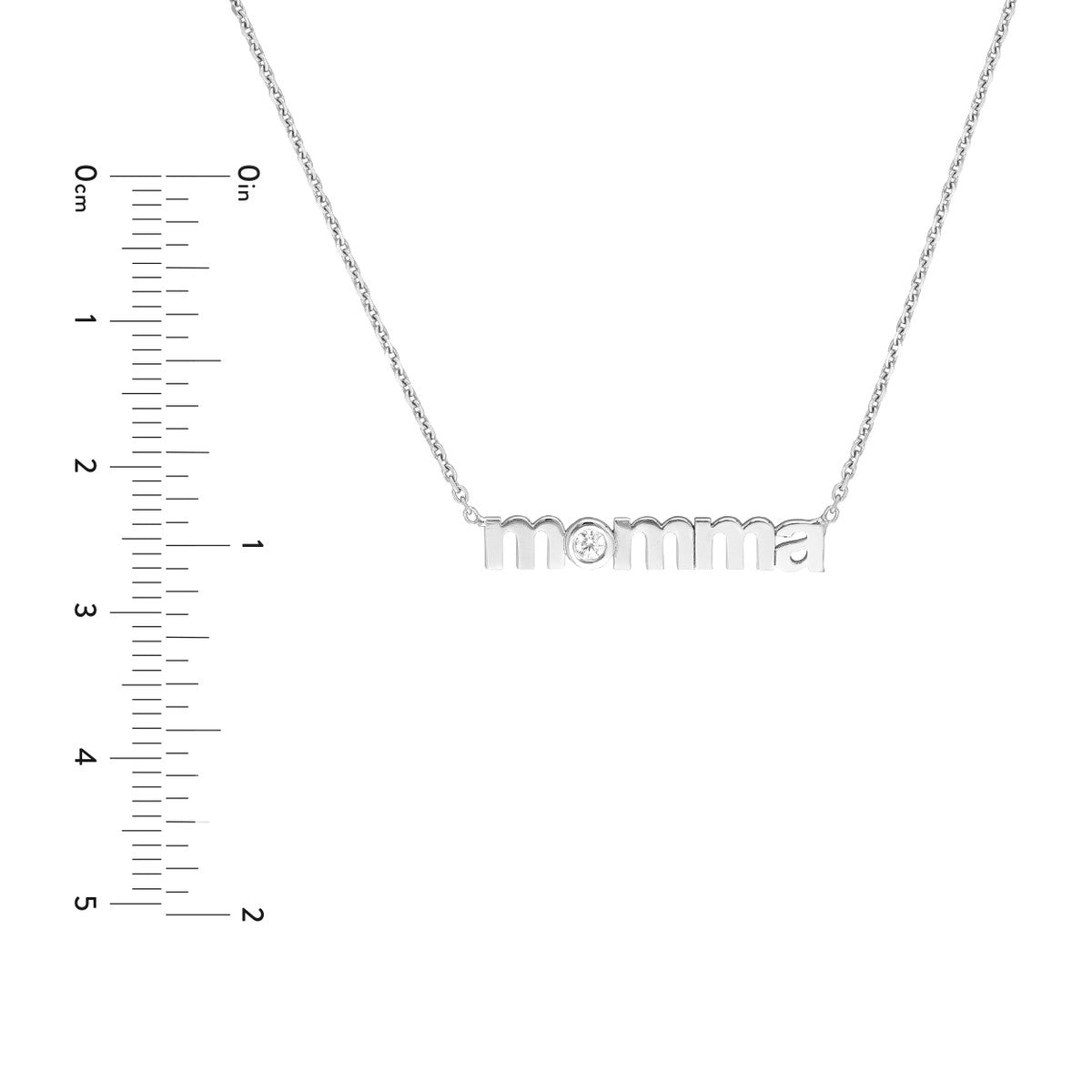 Momma CZ Necklace