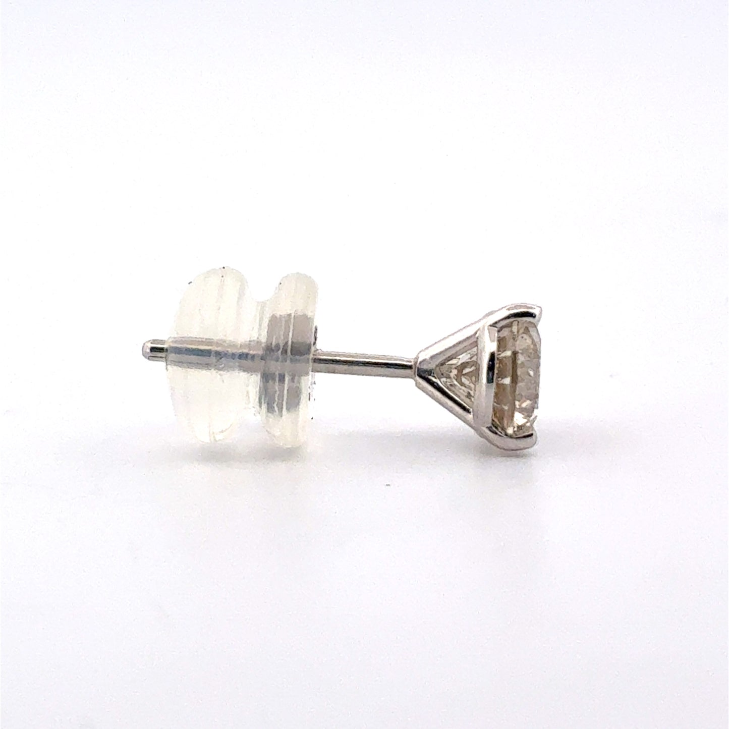 Natural Diamond Stud Earrings .90 CTW