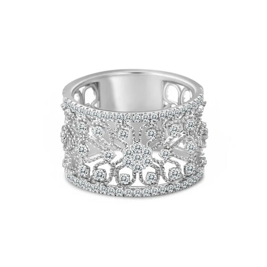 Antique Style Diamond Band