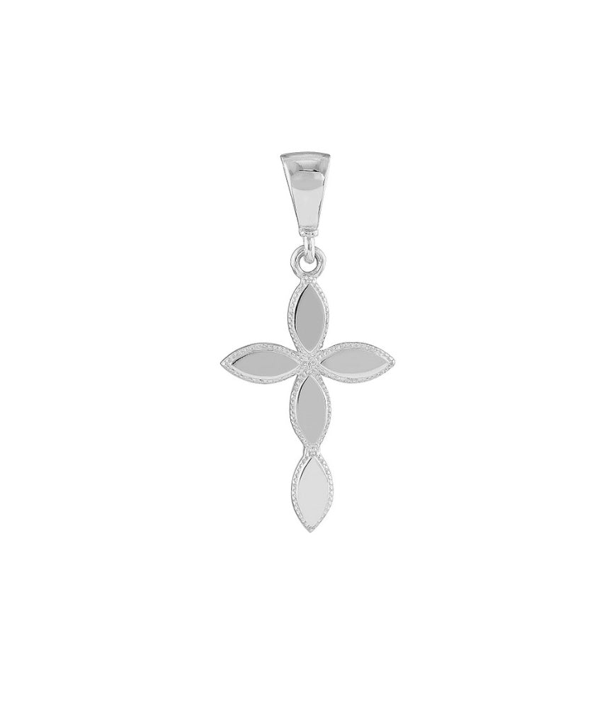 Marquise Polished Cross