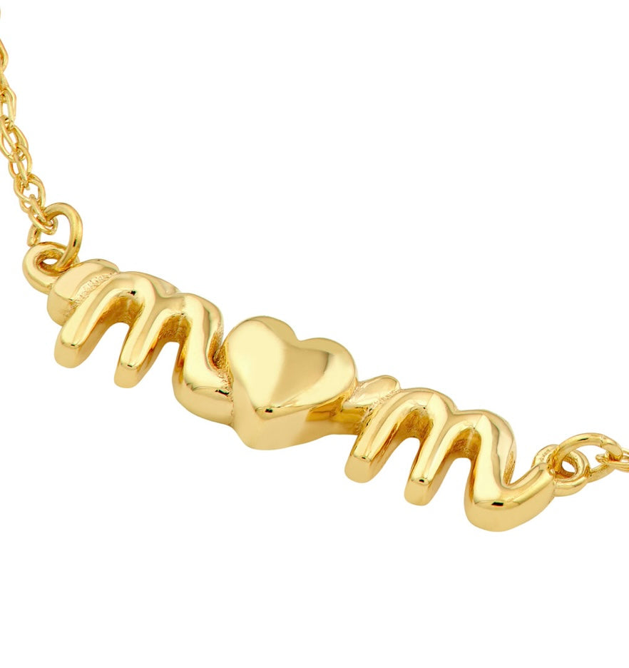 Mom Heart Necklace