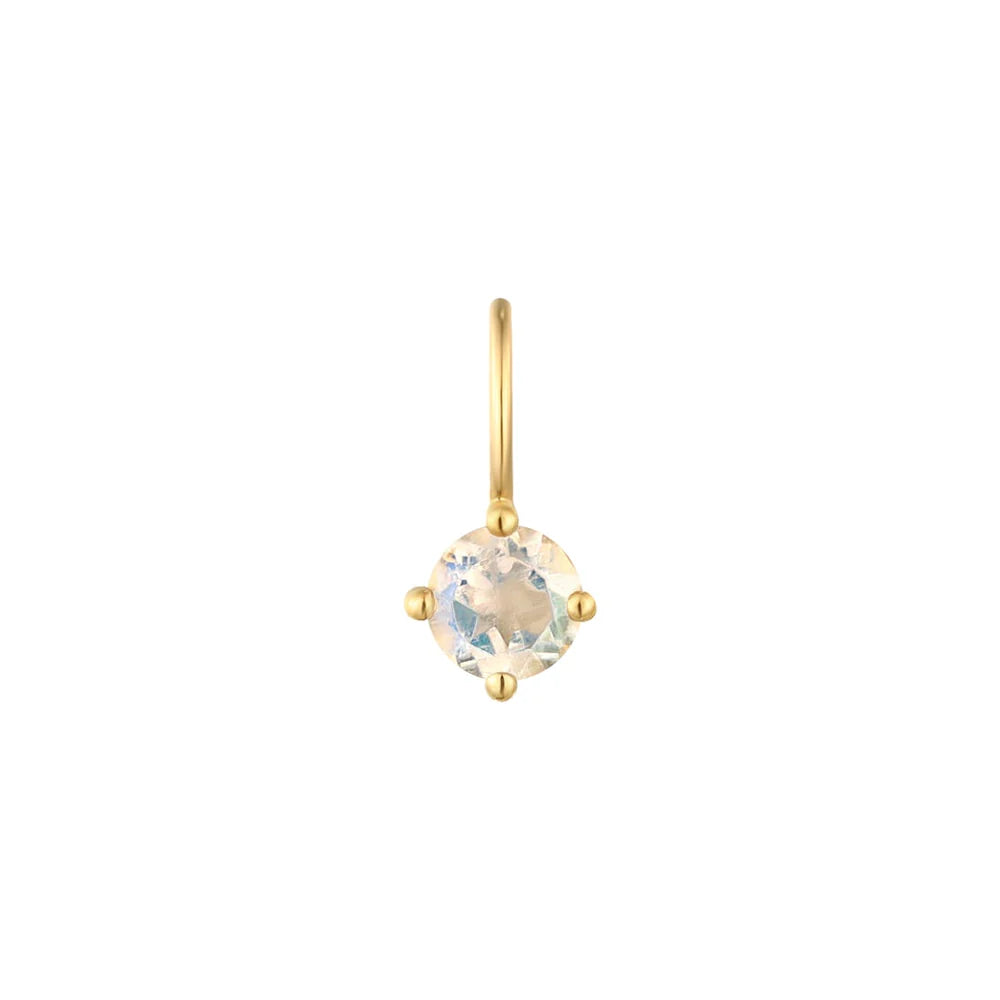 Moonstone Birthstone Charm
