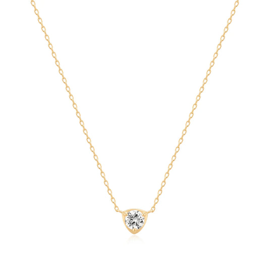 SIENNA | Lab Grown Diamond Solitaire Necklace