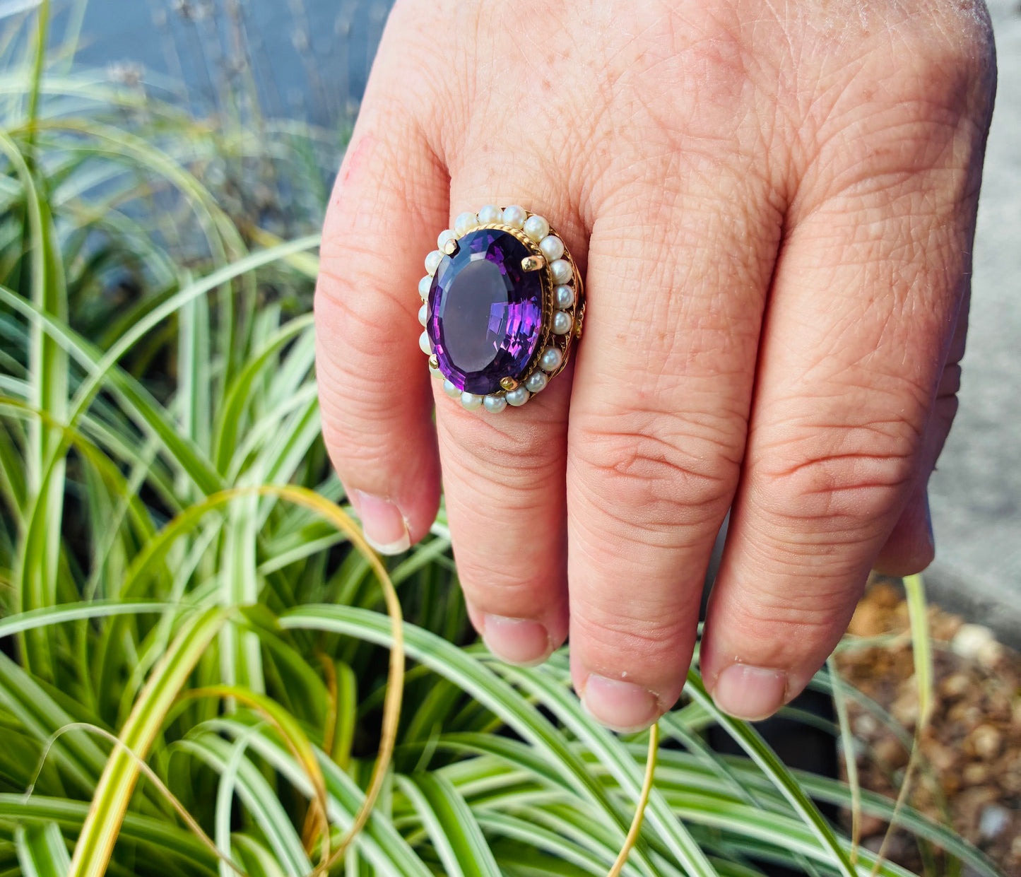 Vintage Amethyst Ring