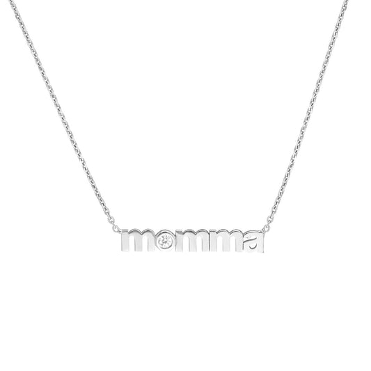 Momma CZ Necklace